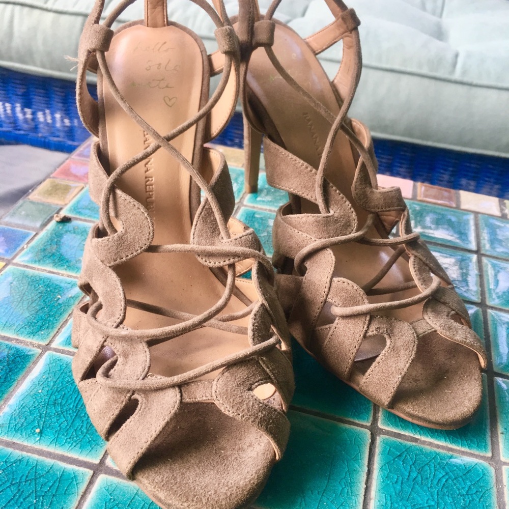 🔥‼️ Sexy lace-up strappy heels